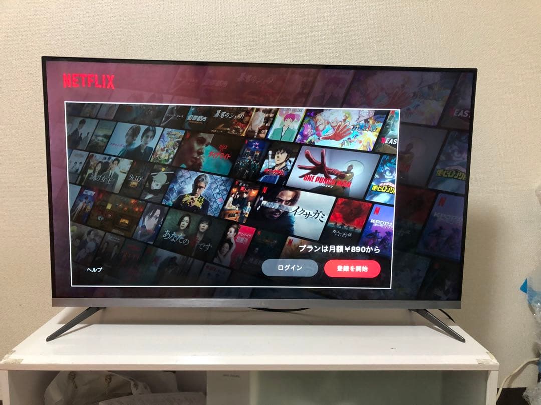 TCL 43V型 Android TV 4K液晶テレビ 43P8B