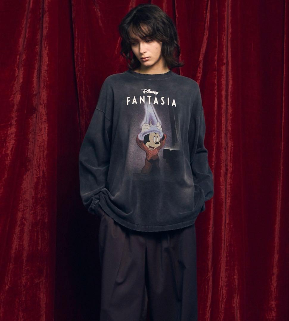 Disney FANTASIA 長袖Tシャツ 0サイズ