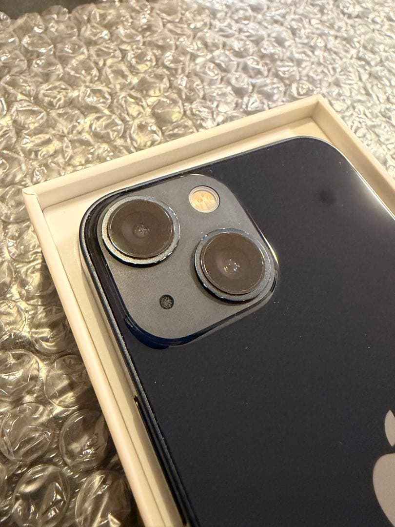 iPhone13 mini 256GB ミッドナイト SIMフリー ケース付き