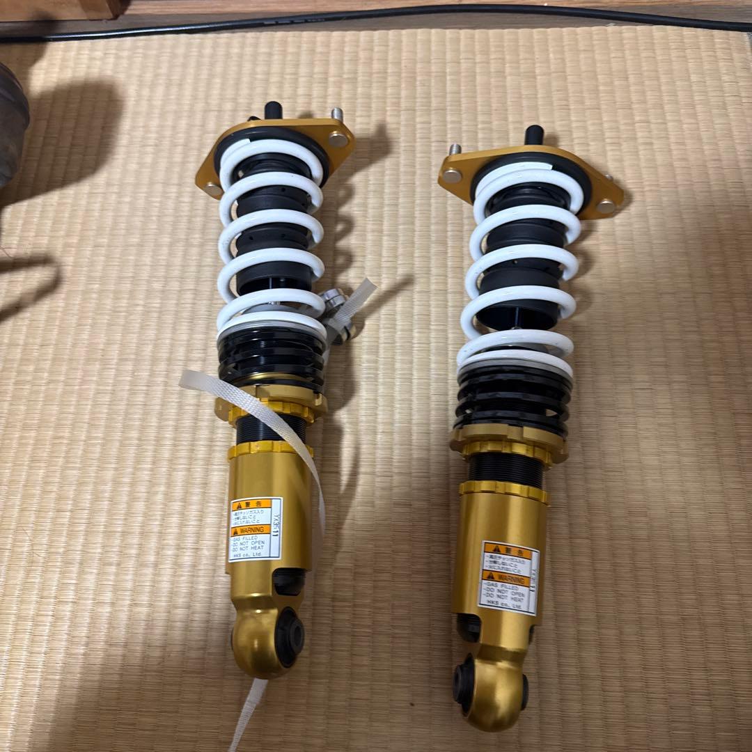 送料込 86車高調 hks hiper max4 前後セット リアほぼ新品未使用