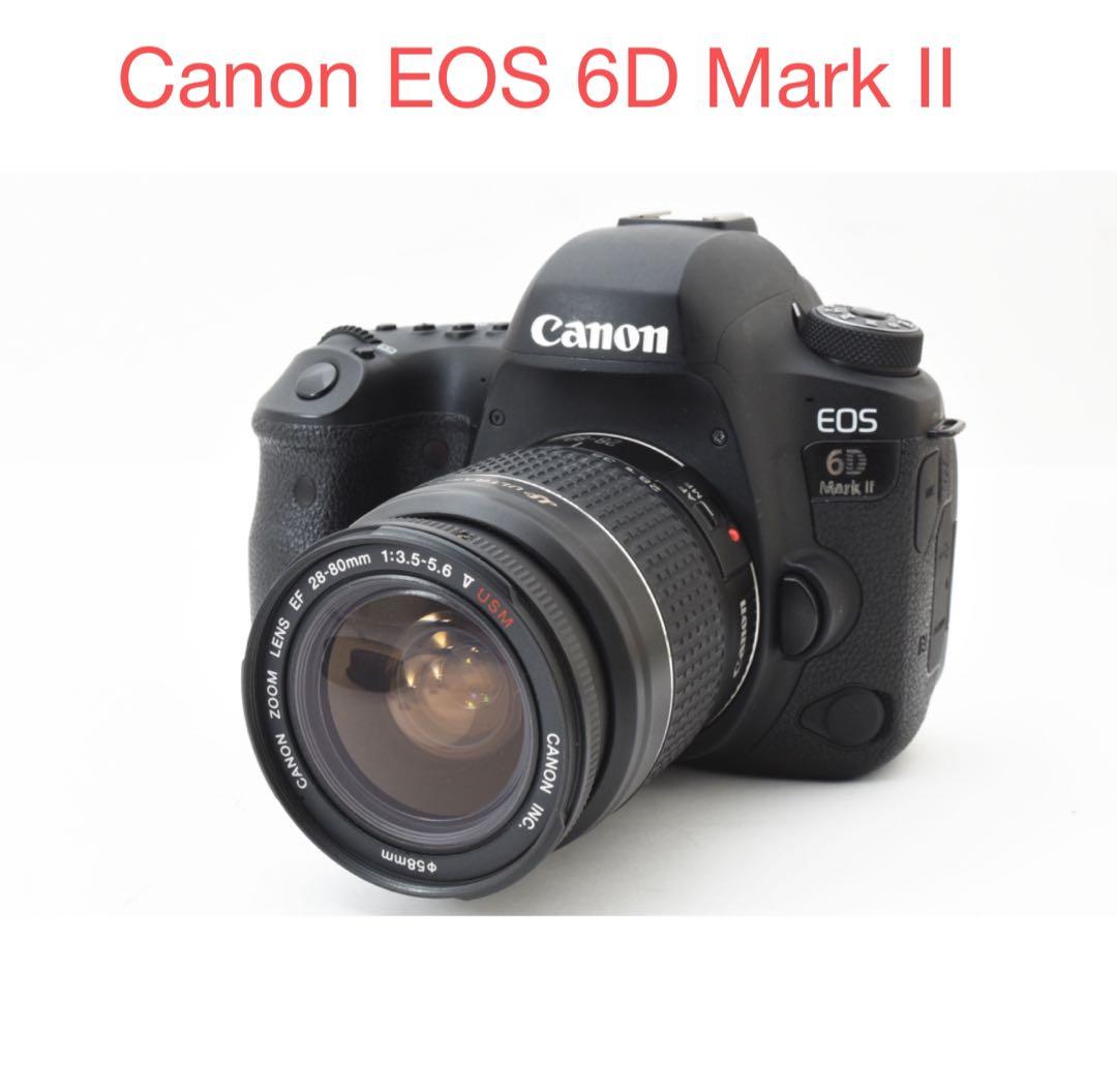 デジタル一眼レフカメラ Canon EOS 6D Mark II標準レンズセット