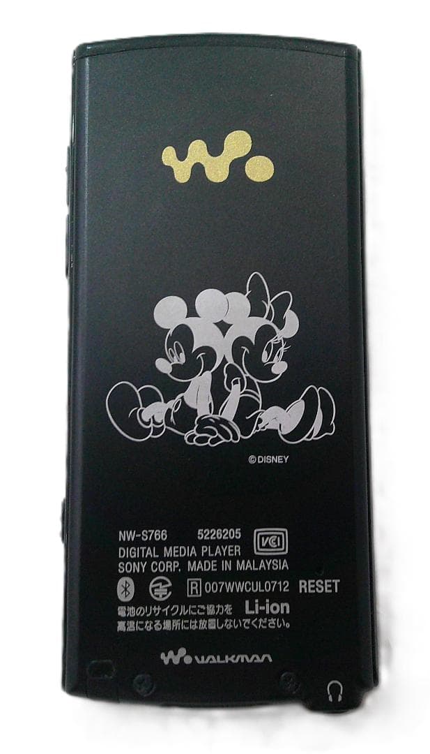★SONY ウォークマン ディズニーモデル 32GB NW-S766 ブラック★