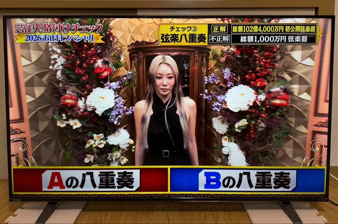 美品東芝REGZA 55C350X 55型2020年製⭕️上地BSCS動画可テレビ