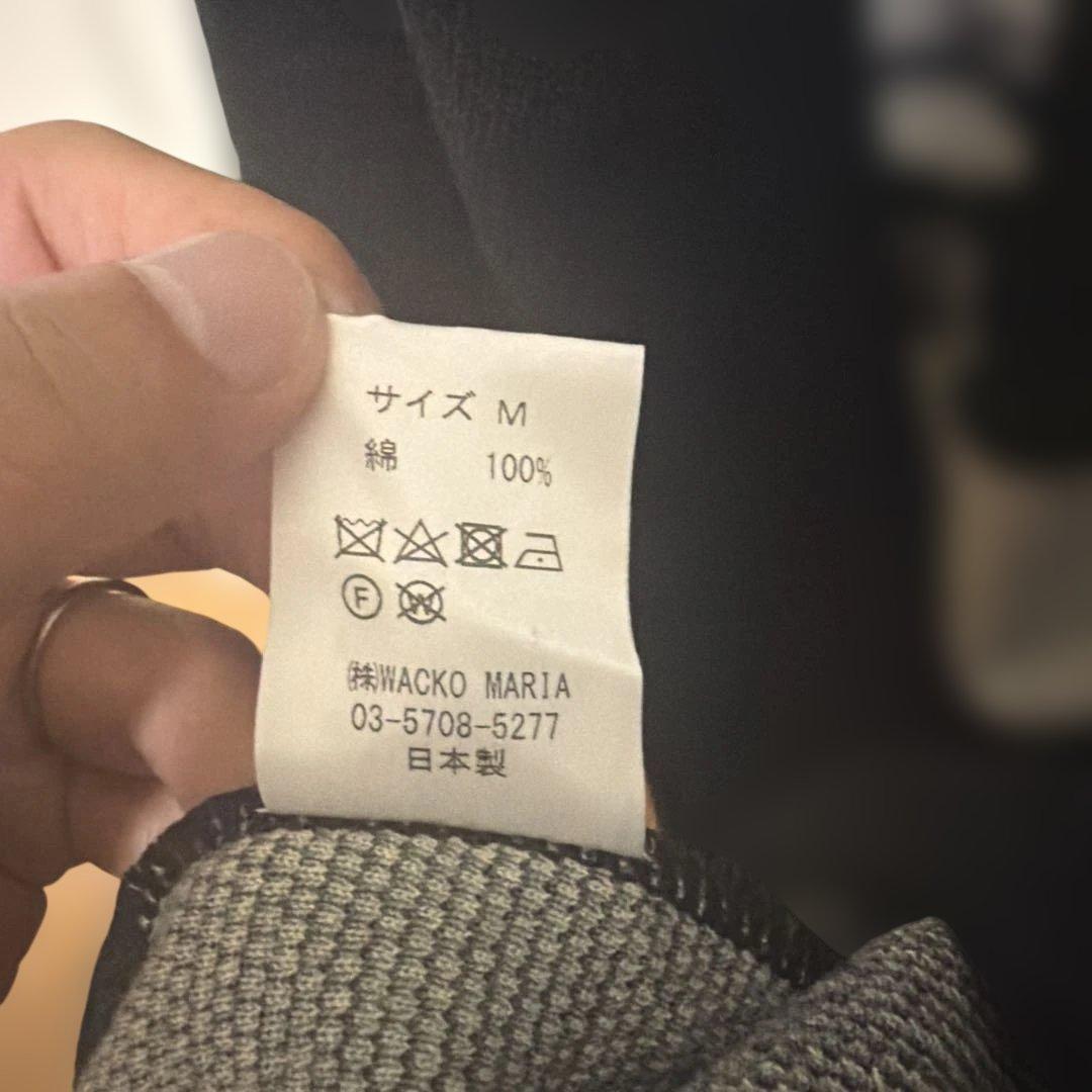 WACKO MARIA ジャガードニットセーター