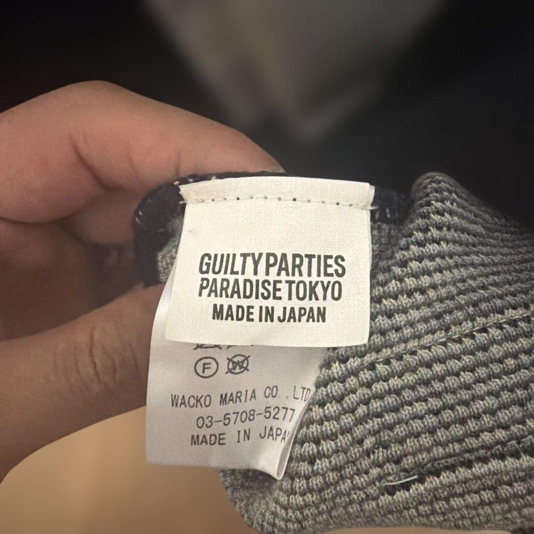 WACKO MARIA ジャガードニットセーター