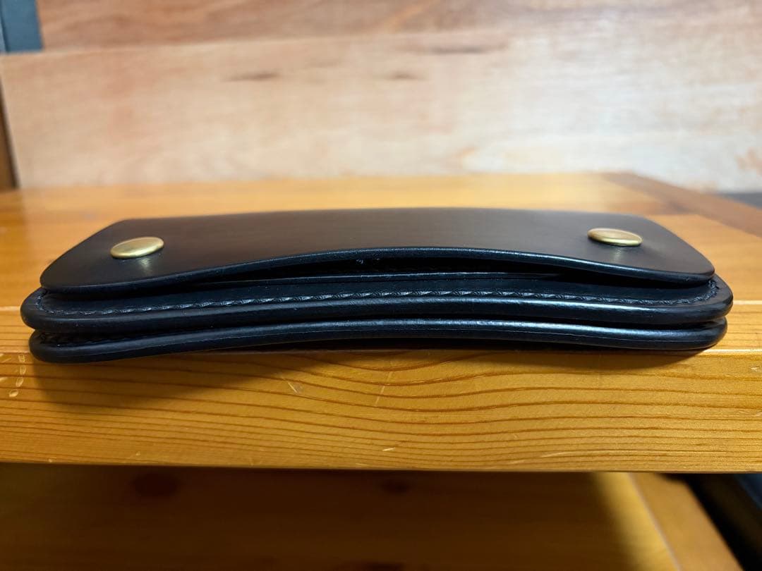 god fish 手縫い　トラッカーウォレット　革蛸　亀太郎　ブッテーロ