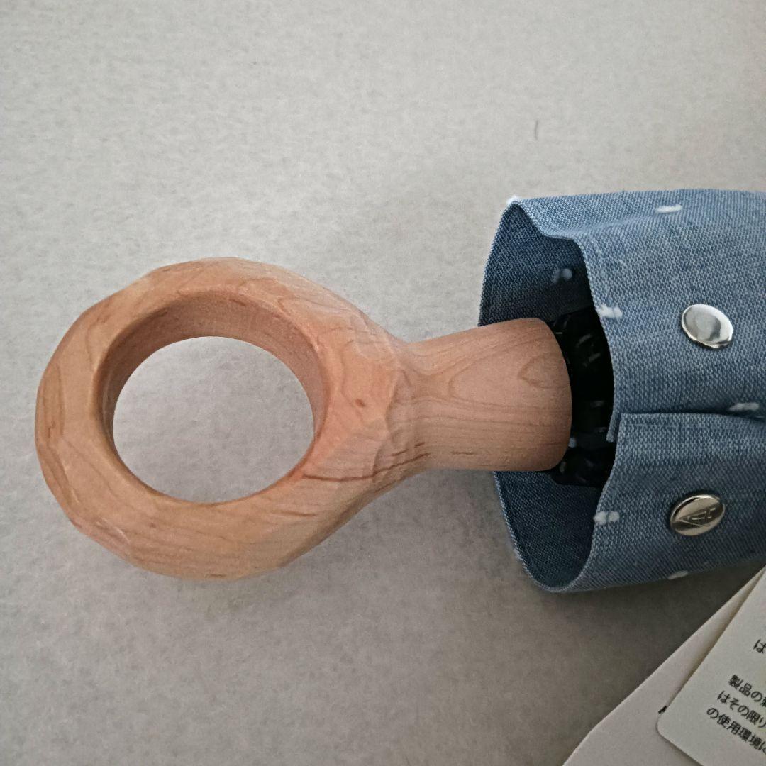 【未使用品】小宮商店　折りたたみ傘　一級遮光　晴雨兼用　刺繍