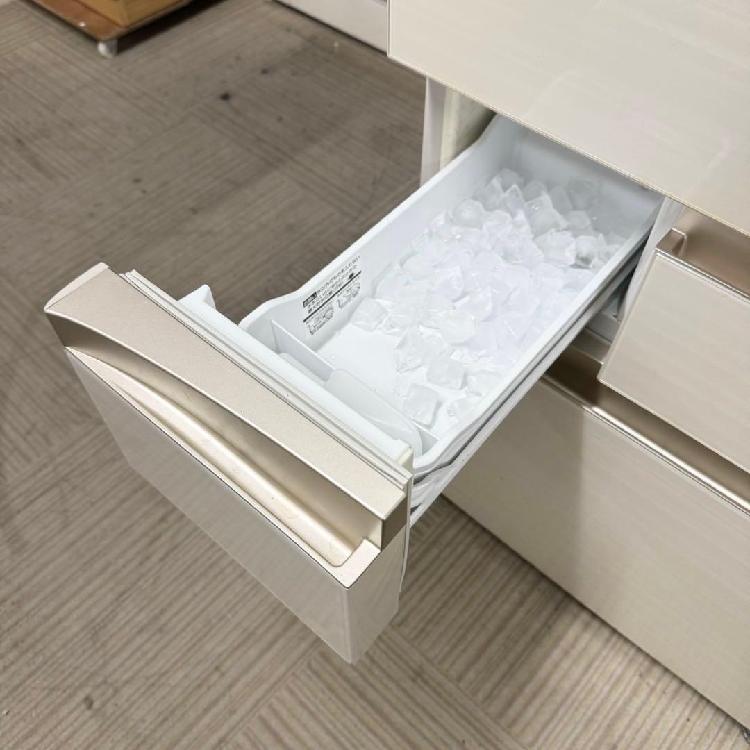 ②東芝 2018年製 465L冷蔵庫 高級ガラスドア タッチオープン