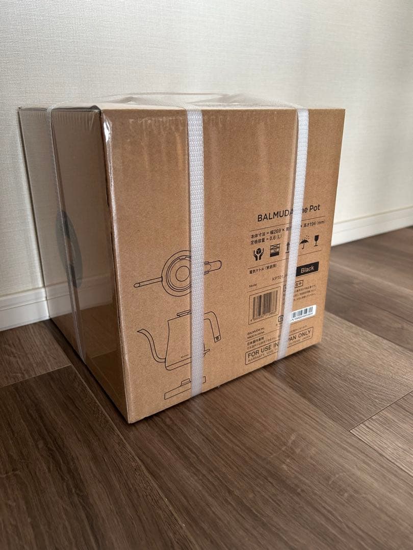 BALMUDA The Pot ブラック 電気ケトル KPT01JP