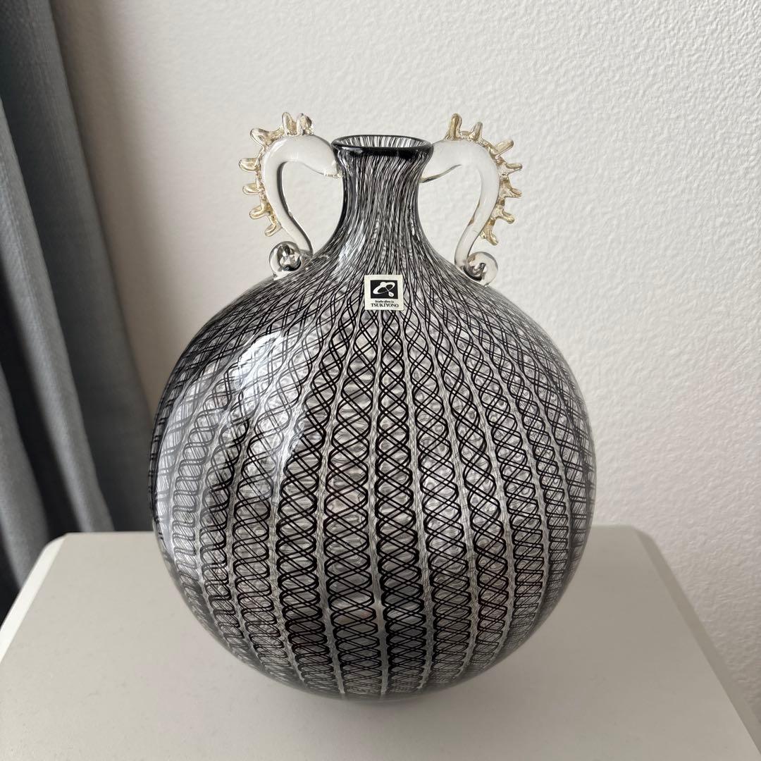 新品未使用 月夜野工房 TSUKIYONO花瓶 モダンフラワーベース