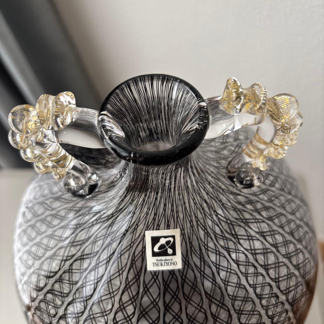 新品未使用 月夜野工房 TSUKIYONO花瓶 モダンフラワーベース