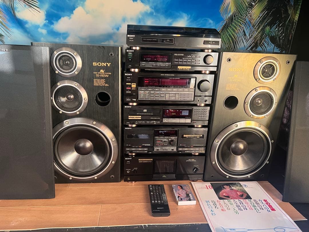 希少内蔵BT変更可能SONYリバティ LBT-V925 中古品レコード付き美品1