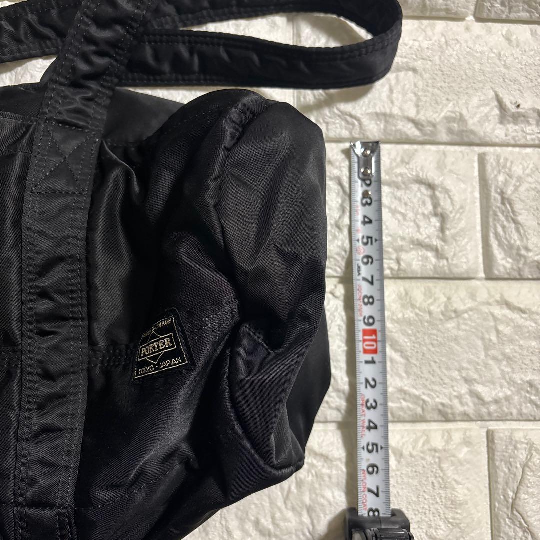 PORTER ブラック ナイロントートバッグ