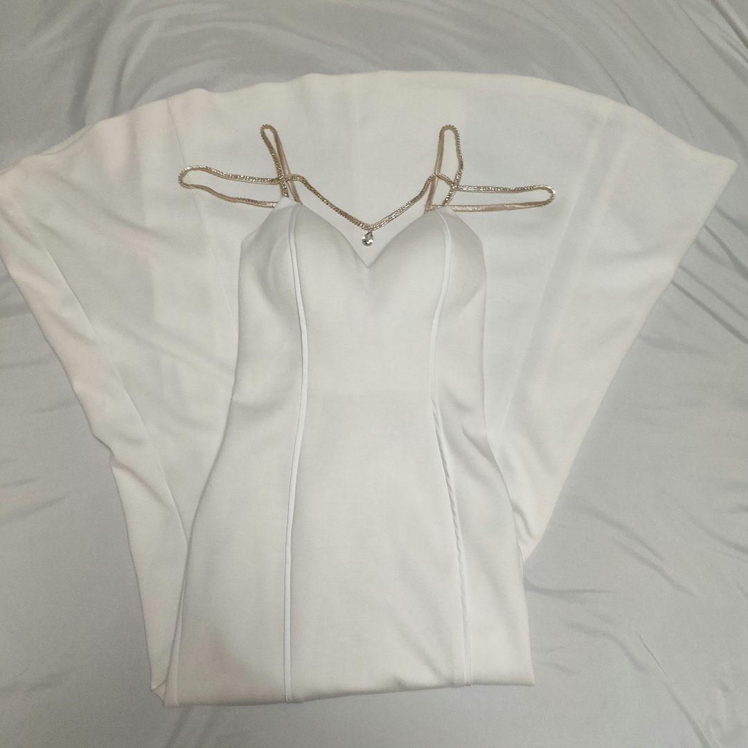 【完売品】 ROBE de FLEURS/ローブドフルール 谷間魅せロングドレス