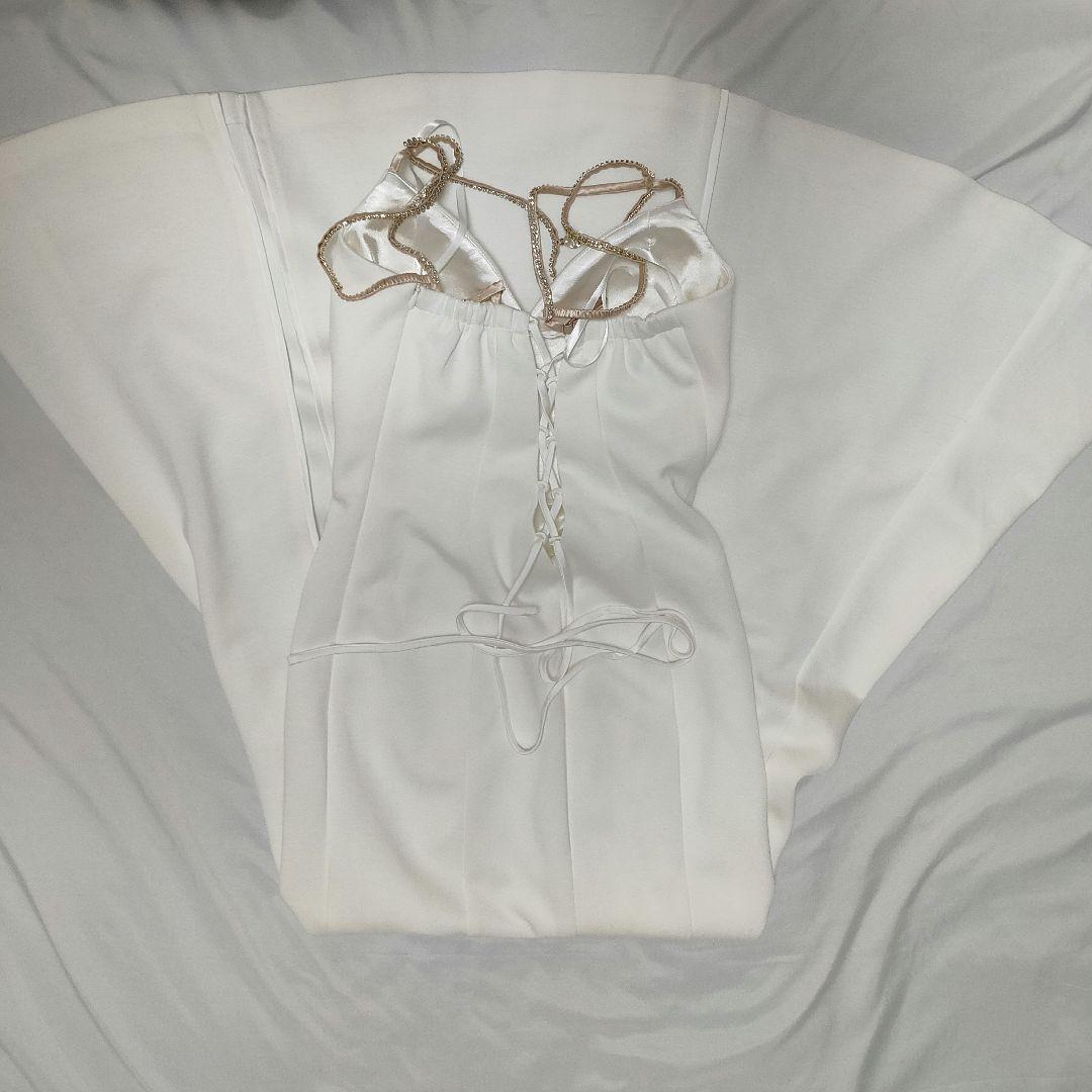 【完売品】 ROBE de FLEURS/ローブドフルール 谷間魅せロングドレス