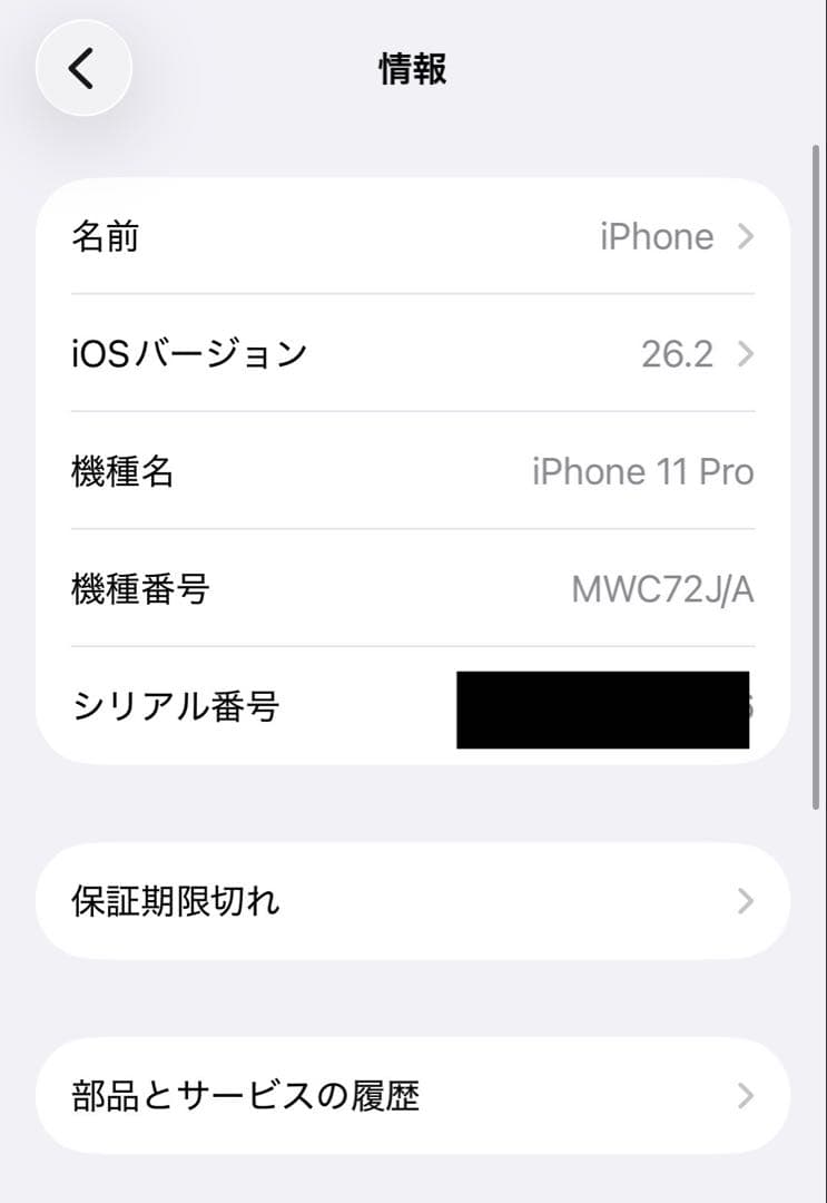 【動作不良なし】 Apple iPhone 11 Pro 256GB 本体