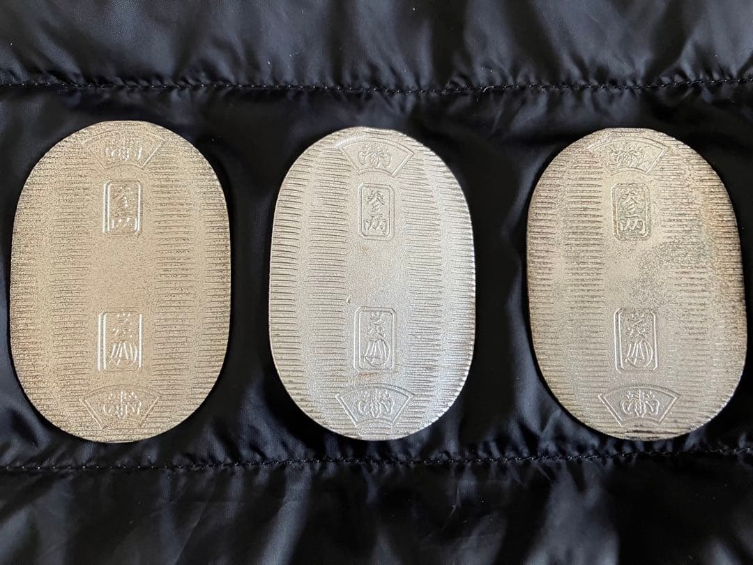 佐川急便 純銀　小判　3枚セット