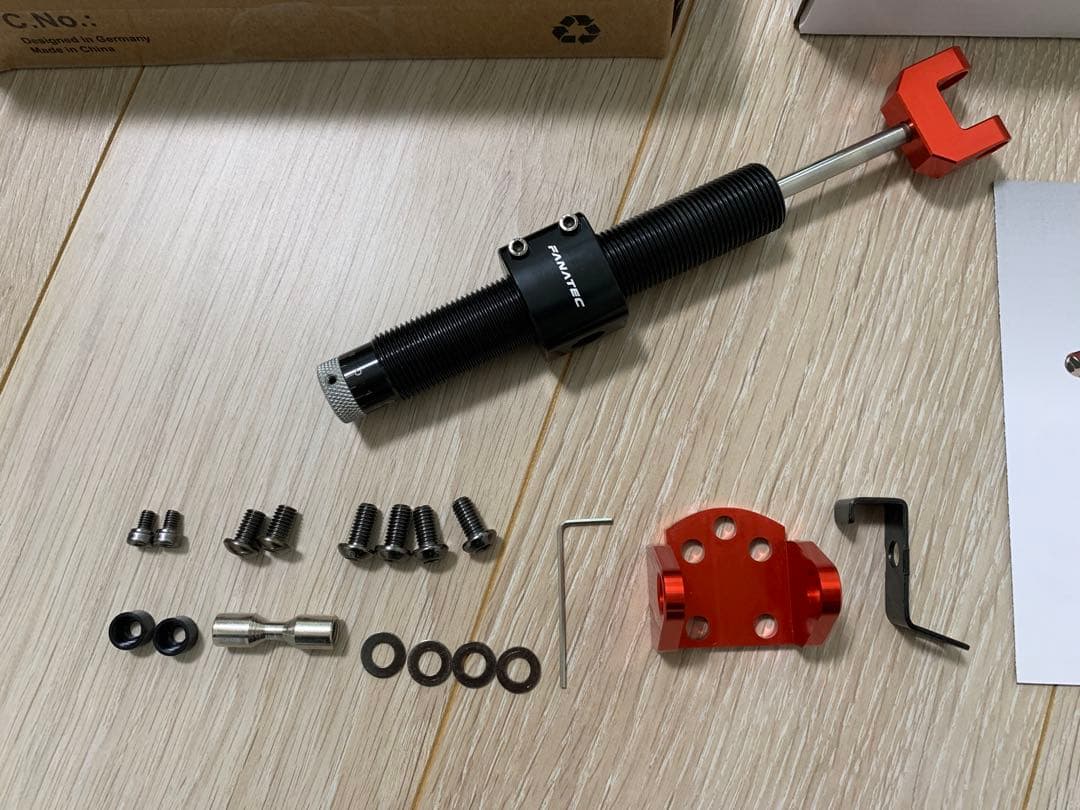 【付属品完備】FANATEC ClubSport Pedals V3 ダンパー