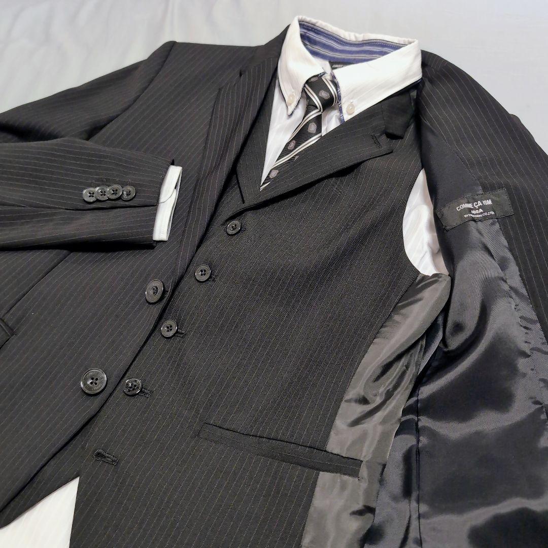 ■卒業式■COMME CA ISM■男の子ベスト付フォーマルスーツ(160 )