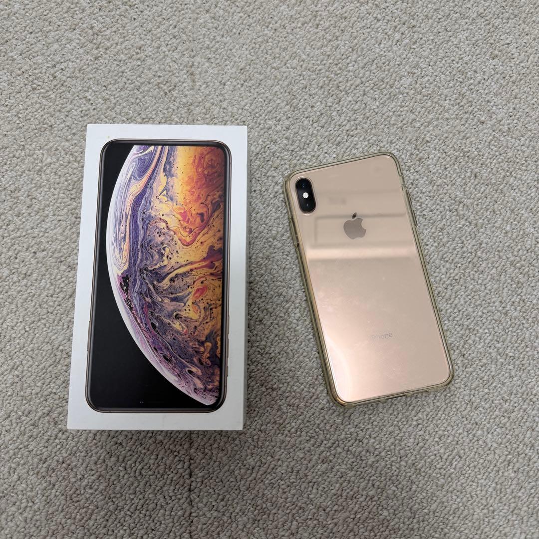 iPhoneXS Max 512GB Gold Sim Free 本体