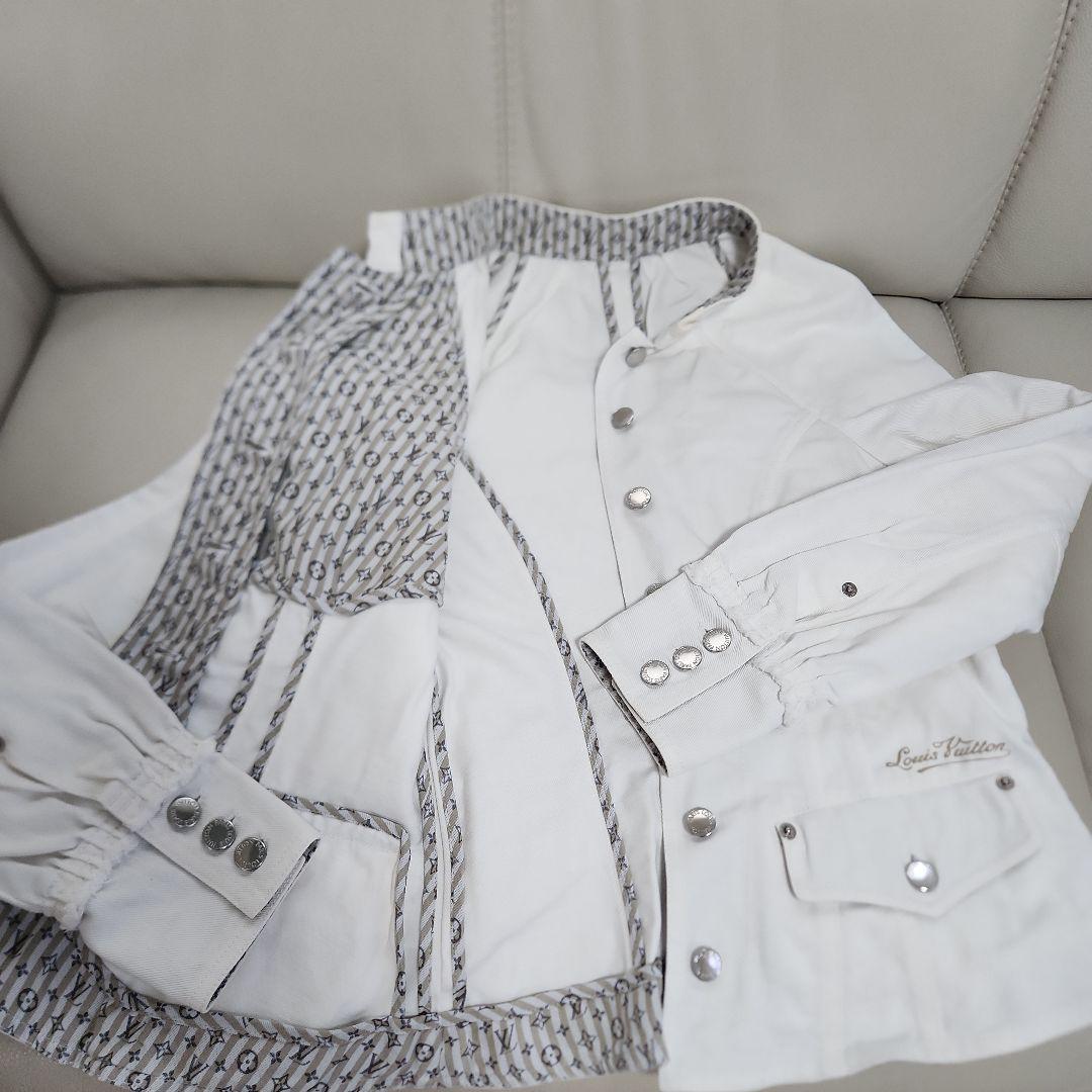 ルイヴィトンデニムGジャンモノグラムジャケット