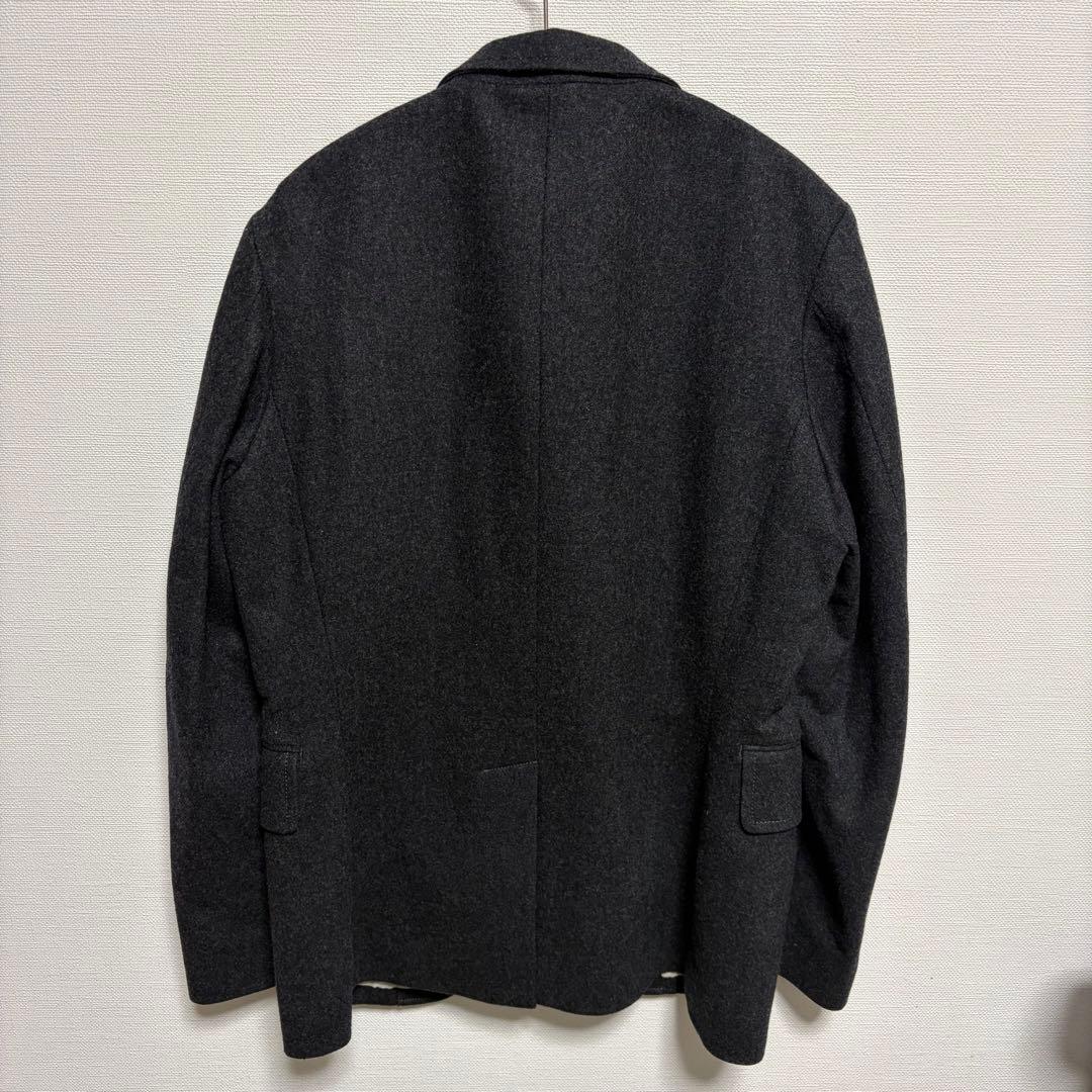 [美品]MARKA WOOL ウールジャケット ダークグレー 3B テーラード