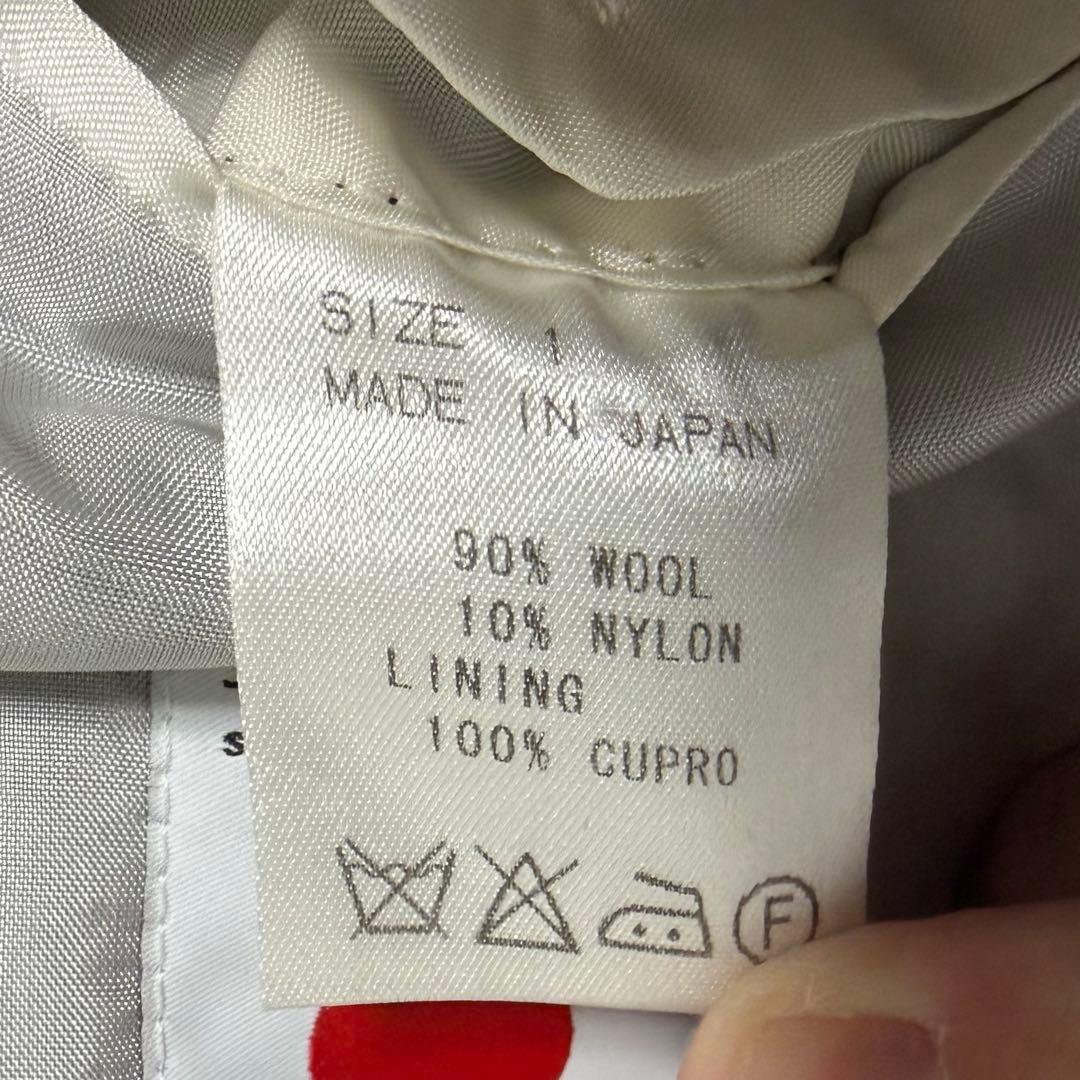 [美品]MARKA WOOL ウールジャケット ダークグレー 3B テーラード