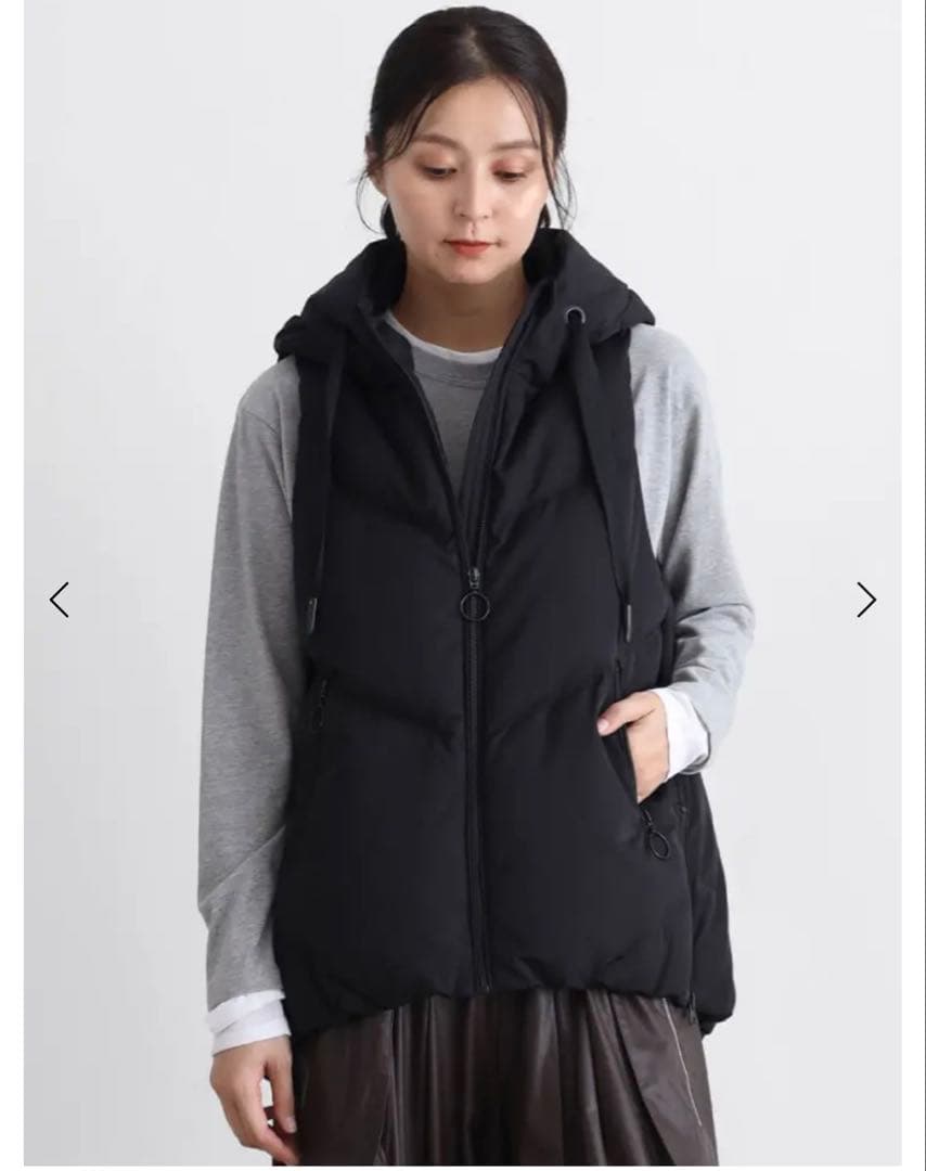 ヤマダヤ　CLOVE ソフトツイルダウンベスト