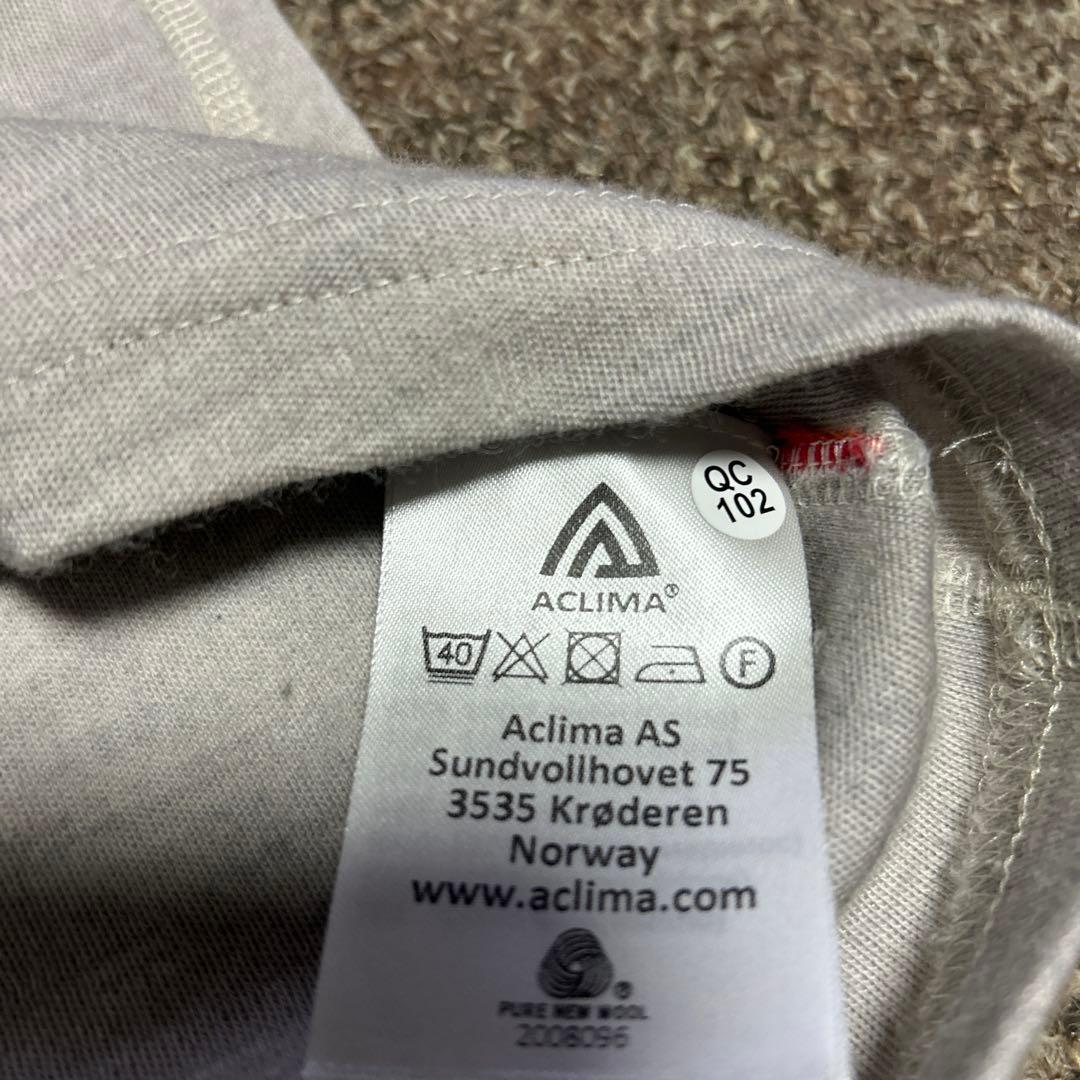 ACLIMAアクリマメリノウールシャツヤス