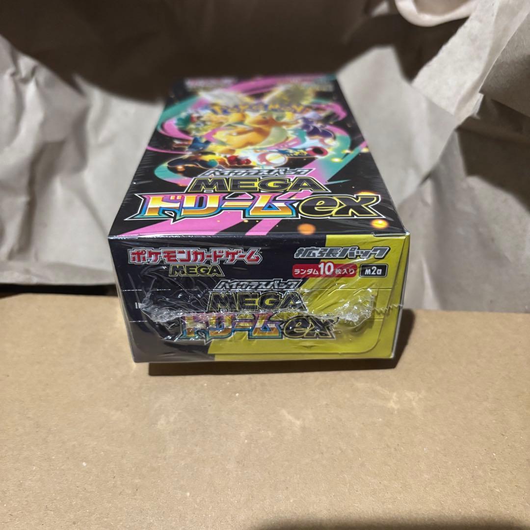 ポケモンカード MEGAドリームex BOX 新品未開封シュリンク付き