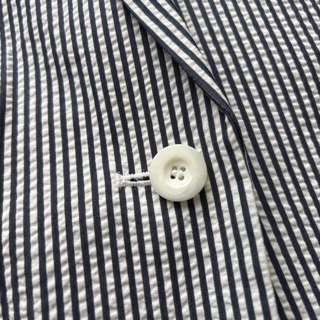 【極美品】Col Pierrot 現行 シアサッカージャケット 36 シルク混