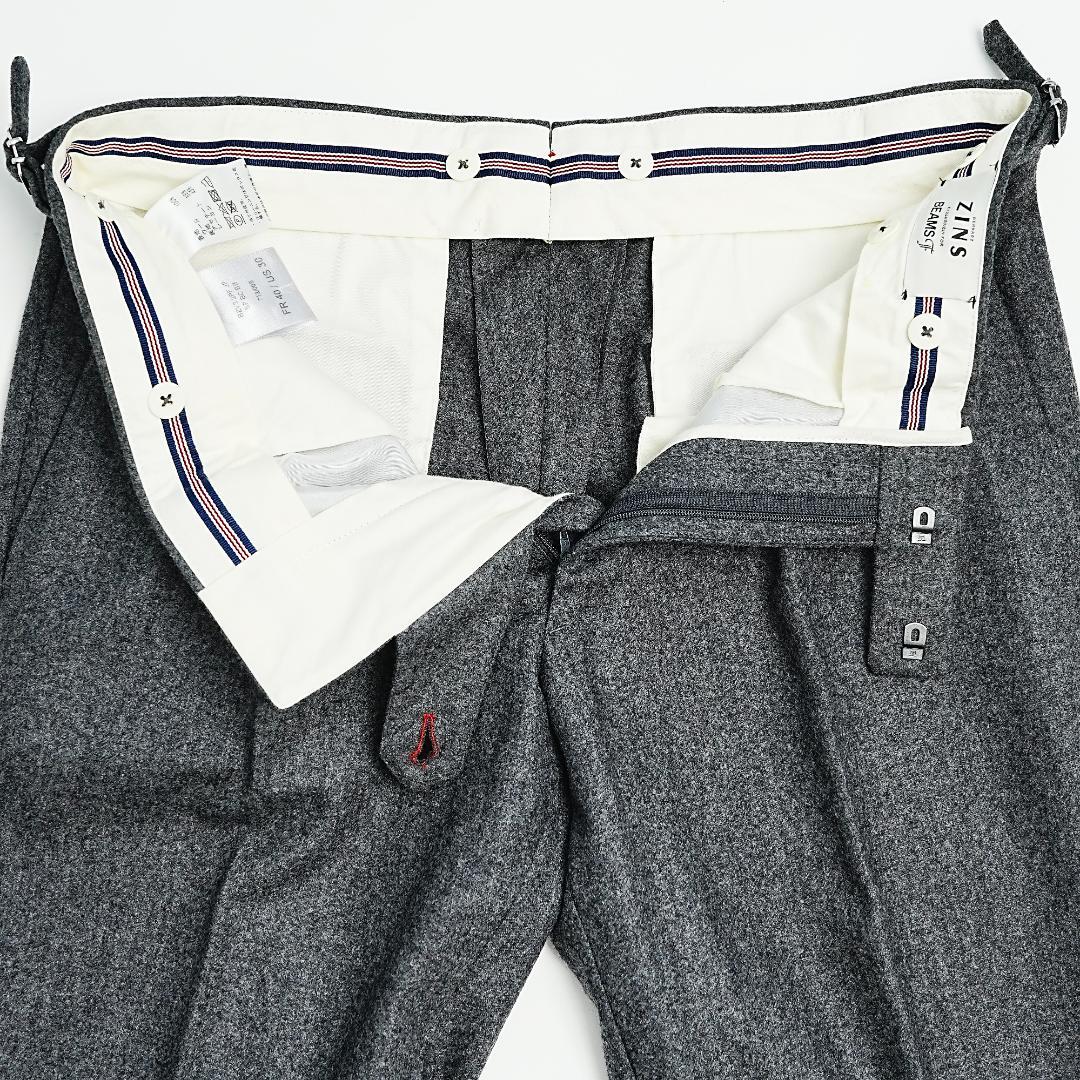 ⭐️美品 BEAMS F 別注 ZINS ウール フランネルパンツ