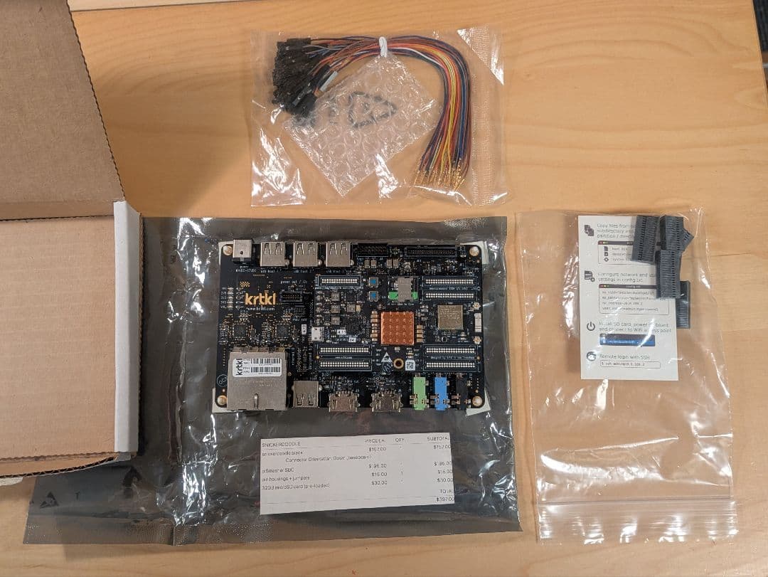 krtkl snickerdoodle black FPGA開発キット