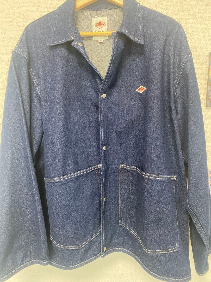 DANTON デニムカバーオール サイズ40