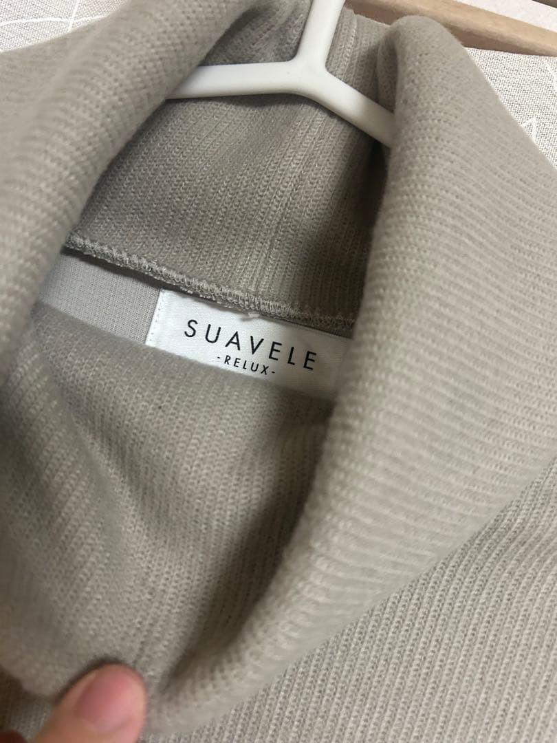 【1123】リラックスタートルネックニット　クルーネックニット　セット