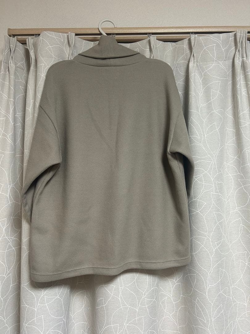 【1123】リラックスタートルネックニット　クルーネックニット　セット