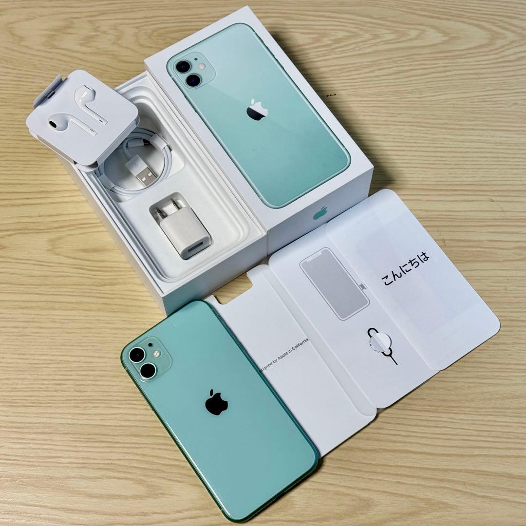 Apple iPhone 11 64GB Green simロック解除済み