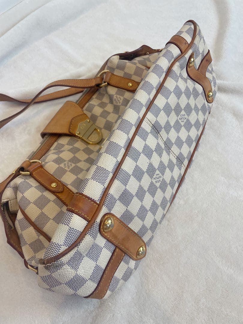 ［中古］ルイヴィトンストレーザPM ダミエアズールショルダーバッグ