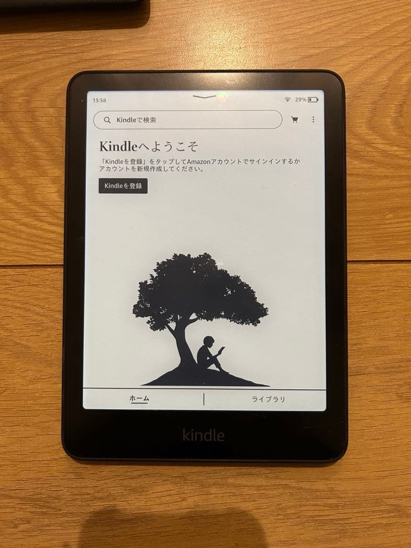 タイムセール 未使用に近い　6インチ ブラック スタンド付き