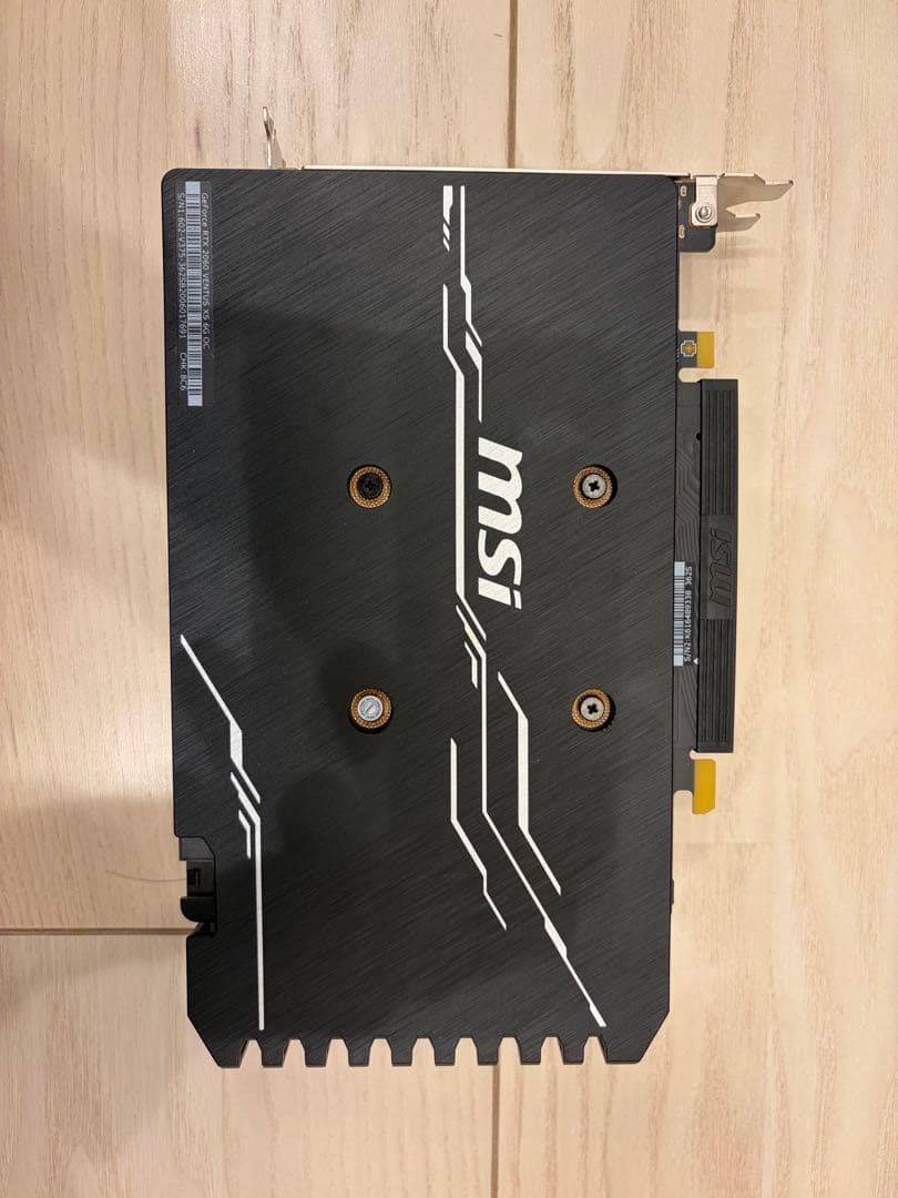 「動作確認済み」MSI GeForce RTX 2060 Ventus XS