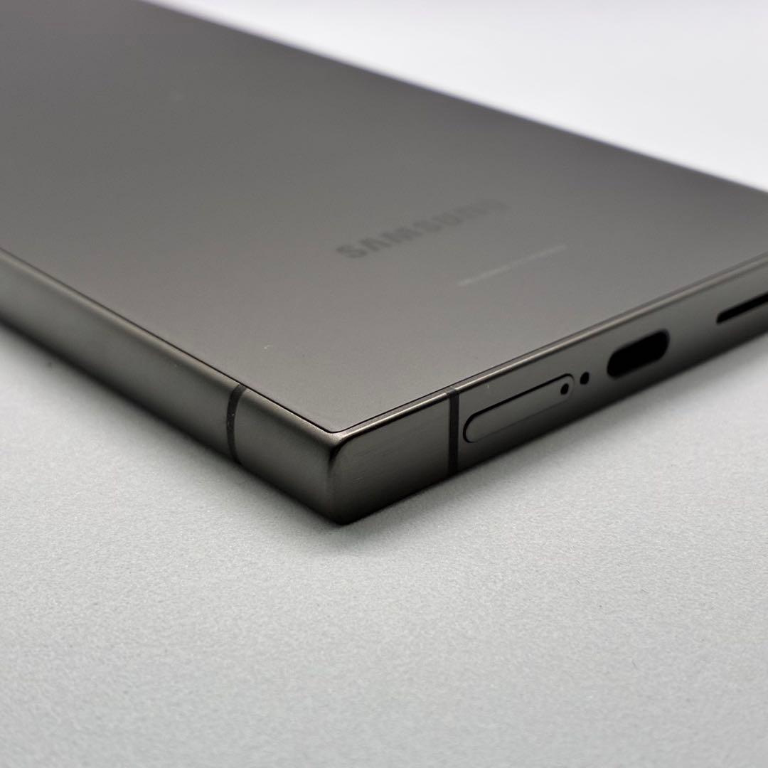 【美品】Galaxy S24 Ultra 256GB チタニウムグレー08888