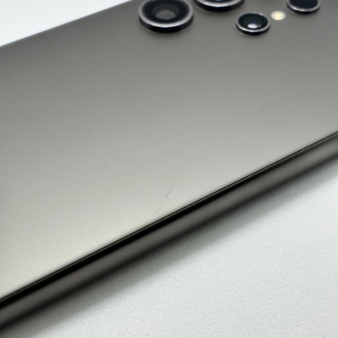 【美品】Galaxy S24 Ultra 256GB チタニウムグレー08888