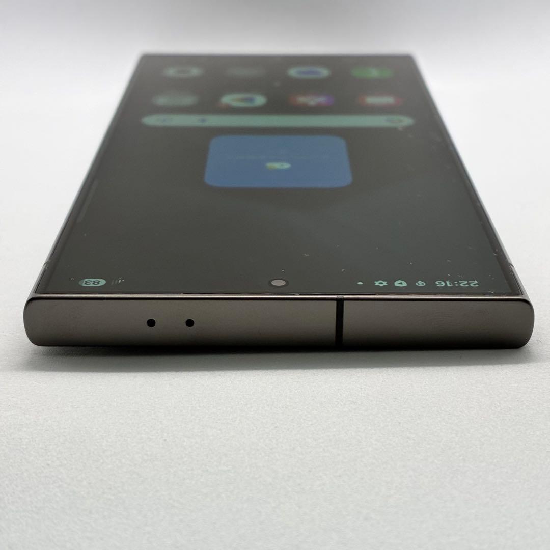 【美品】Galaxy S24 Ultra 256GB チタニウムグレー08888