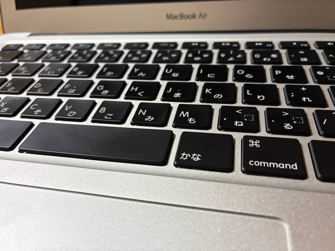 MacBook Airシルバー 日本語配列キーボード