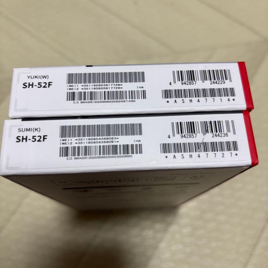 AQUOS wish 5 本体 SIMフリー 白 黒