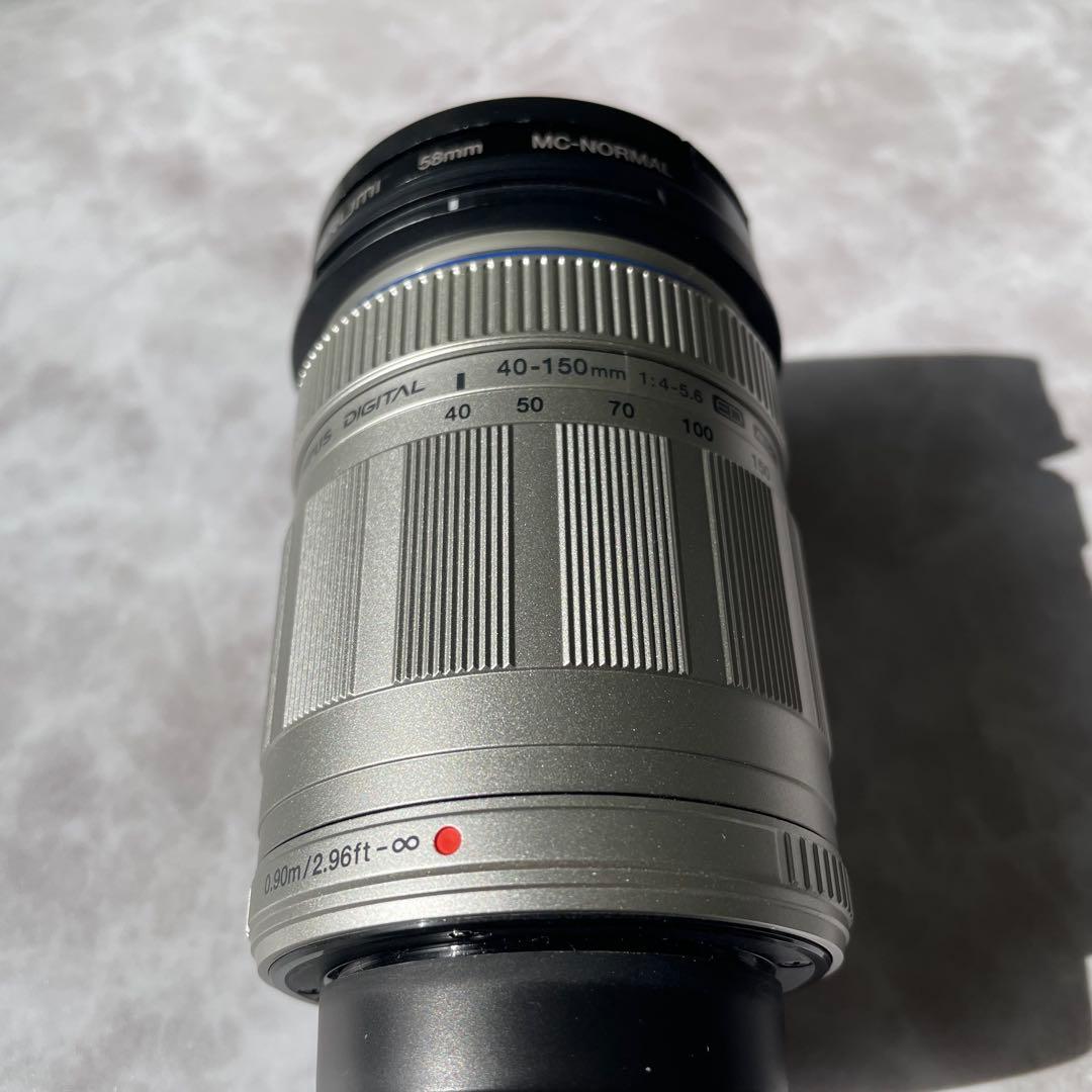 中古 OLYMPUS M.ZUIKO DIGITAL ED 40-150mm
