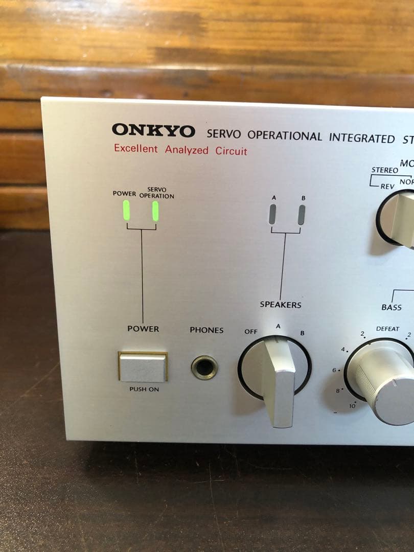 再値下しますONKYO プリメインアンプ インテグラA-817 美品　昭和の名機