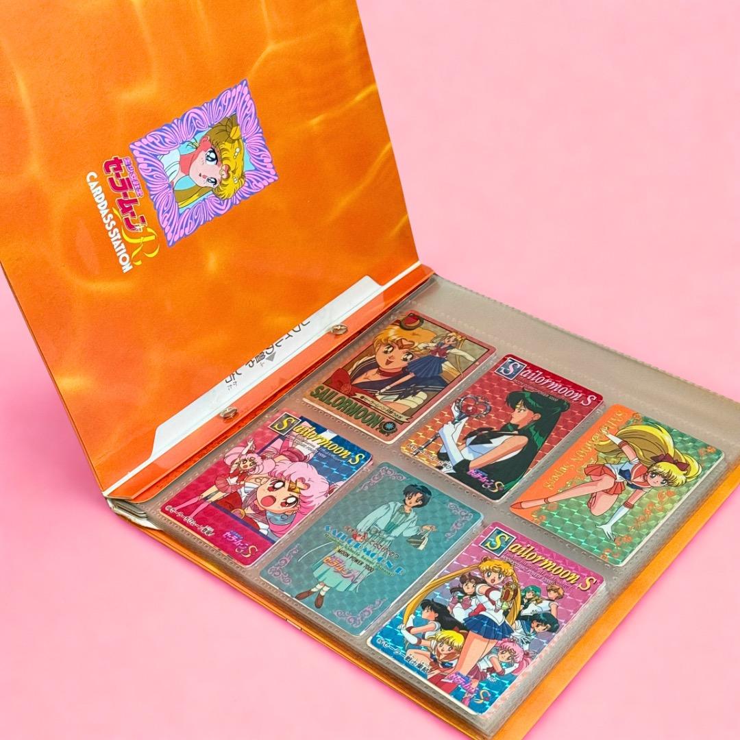 【まとめ売り】セーラームーン カードセット 12キラ＋60枚＋ファイル付