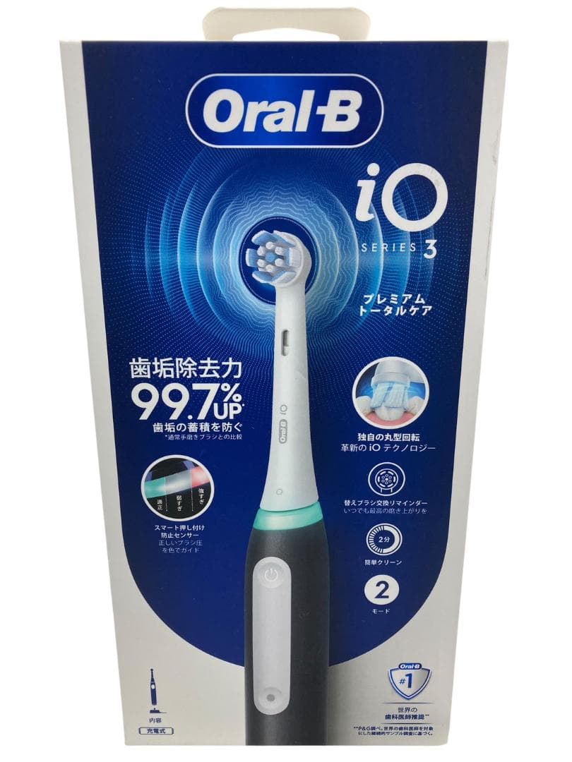 ★未使用★ P&G Oral-B iO3 電動歯ブラシ オーラルB ブラック