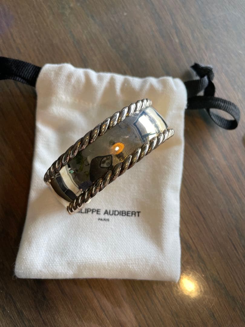PHILIPPE AUDIBERT ツイストロープバングル